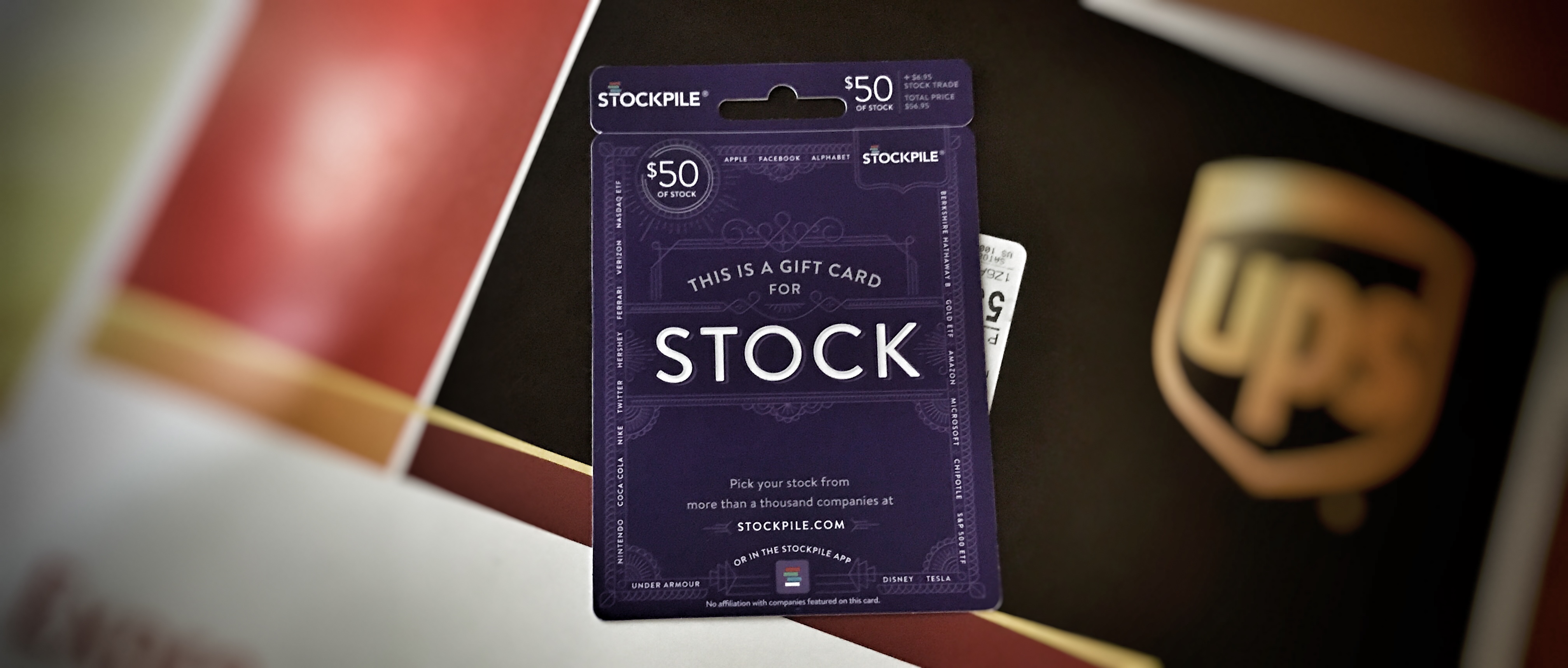My first Stockpile gift card; I felt I had to use the product before I could write my Stockpile Review